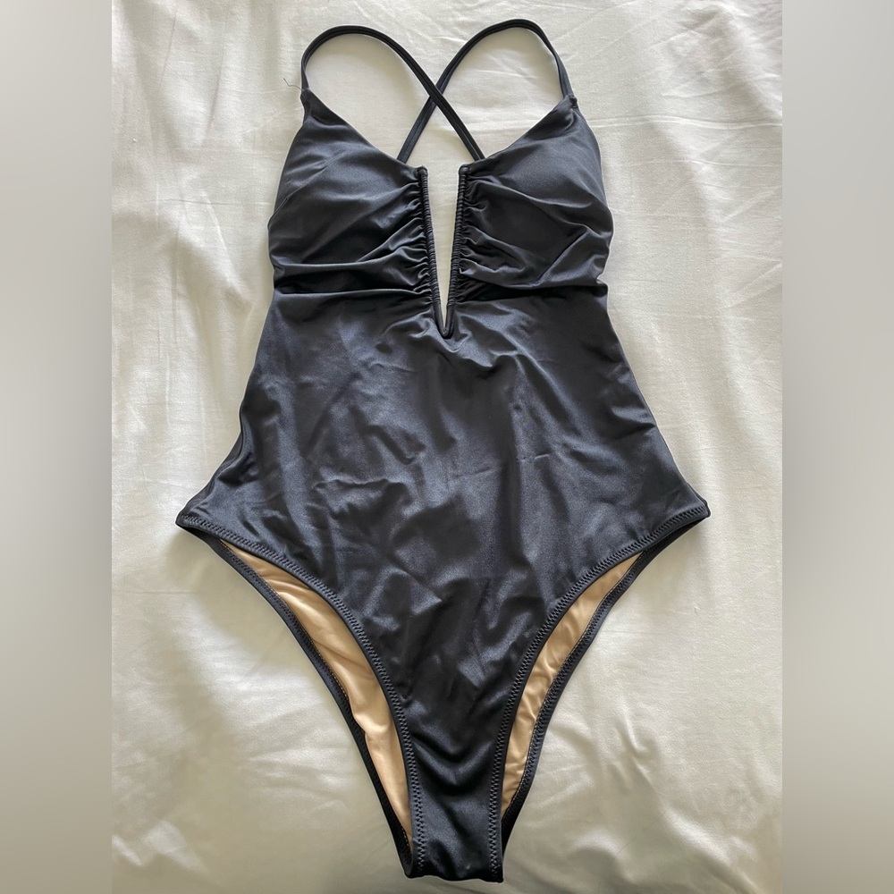 Sexy Blue/Grey One Piece